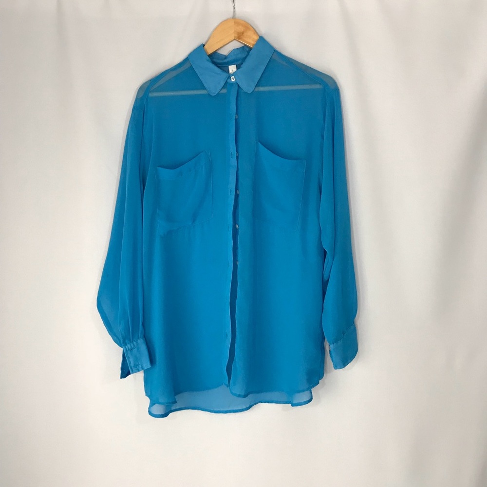 America Apparel Sheer Shirt